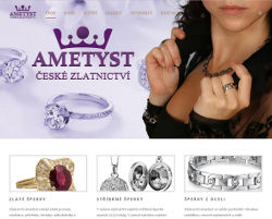 web zlatnictviametyst.cz